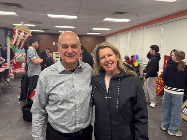 Jane Twinney at community fair event